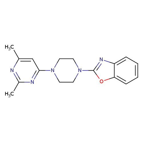 2-[4-(2,6-dimethylpyrimidin-4-yl)piperazin-1-yl]-1,3-benzoxazole
