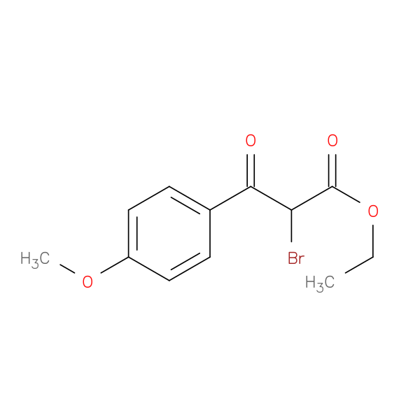 Ethyl 2-bromo-3-(4-methoxyphenyl)-3-oxo-propanoate