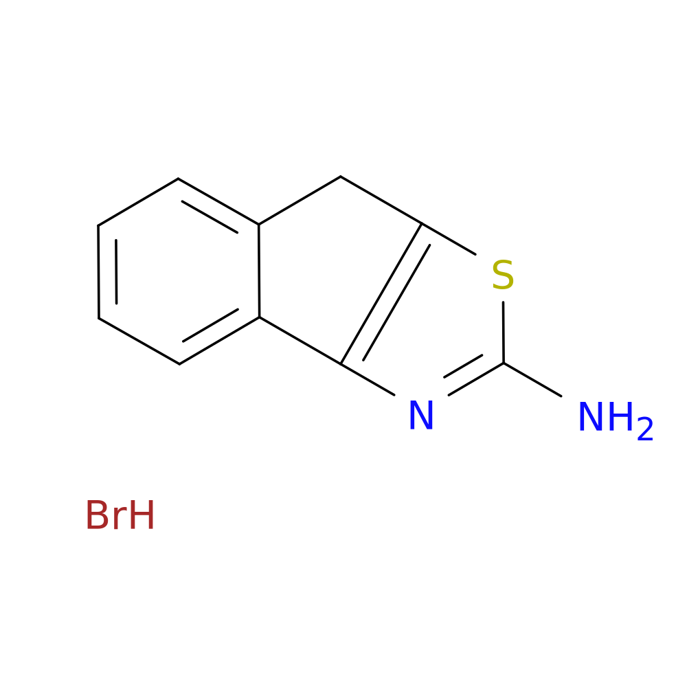 8H-Indeno[1,2-d]thiazol-2-amine hydrobromide