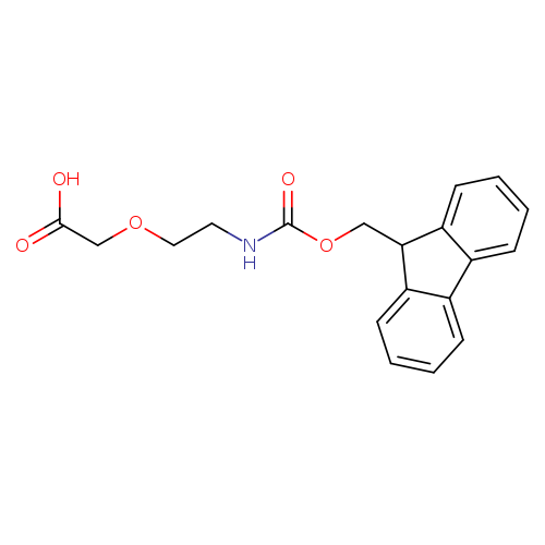 Acetic acid, 2-[2-[[(9H-fluoren-9-ylmethoxy)carbonyl]amino]ethoxy]-