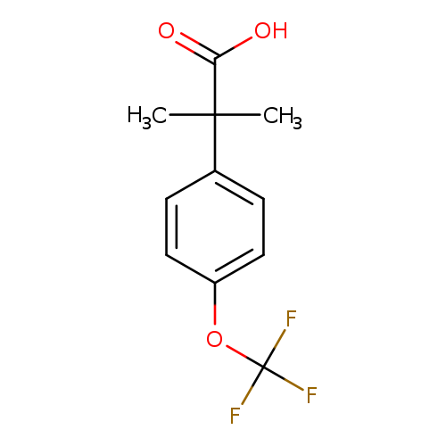 2-Methyl-2-[4-(trifluoromethoxy)phenyl]propanoic acid