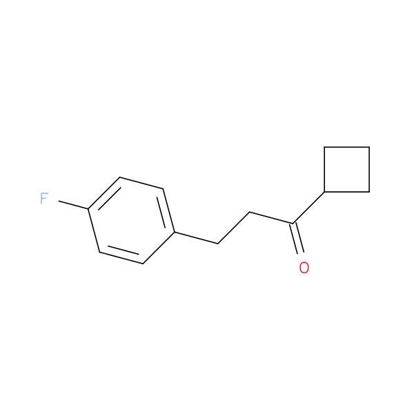 Cyclobutyl 2-(4-fluorophenyl)ethyl ketone