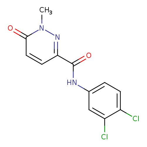 N-(3,4-dichlorophenyl)-1-methyl-6-oxo-1,6-dihydropyridazine-3-carboxamide