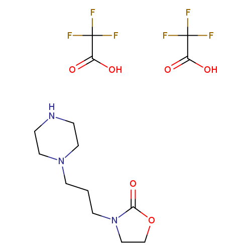 3-[3-(piperazin-1-yl)propyl]-1,3-oxazolidin-2-one,bis(trifluoroaceticacid)