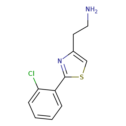 2-[2-(2-chlorophenyl)-1,3-thiazol-4-yl]ethan-1-amine