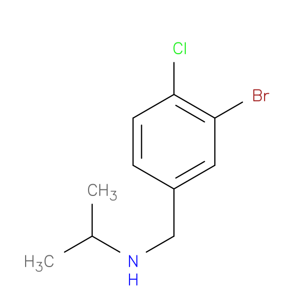 [(3-bromo-4-chlorophenyl)methyl](propan-2-yl)amine