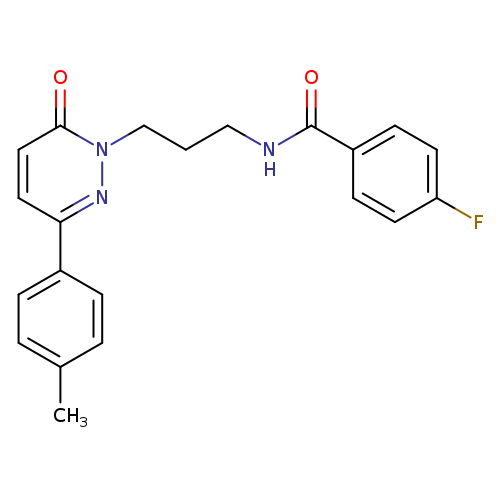 4-fluoro-N-{3-[3-(4-methylphenyl)-6-oxo-1,6-dihydropyridazin-1-yl]propyl}benzamide