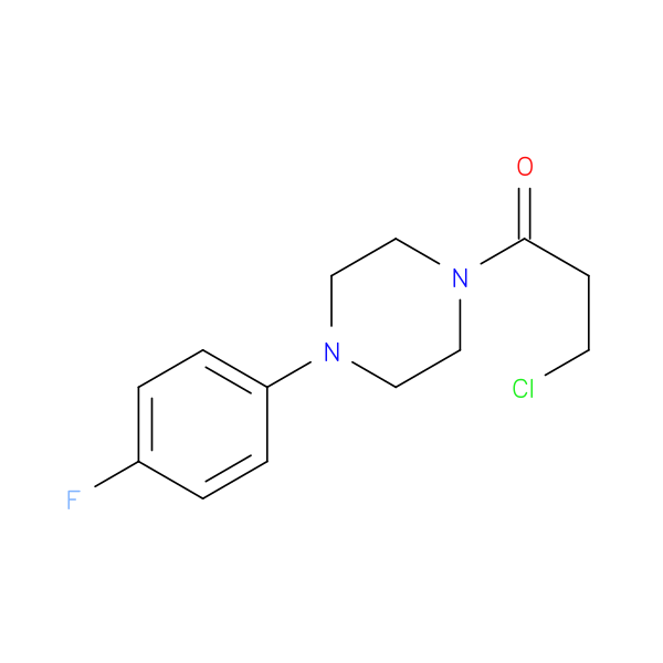 1-(3-Chloropropanoyl)-4-(4-fluorophenyl)piperazine