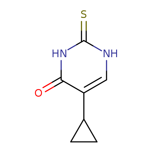 5-Cyclopropyl-2-thioxo-2,3-dihydropyrimidin-4(1H)-one