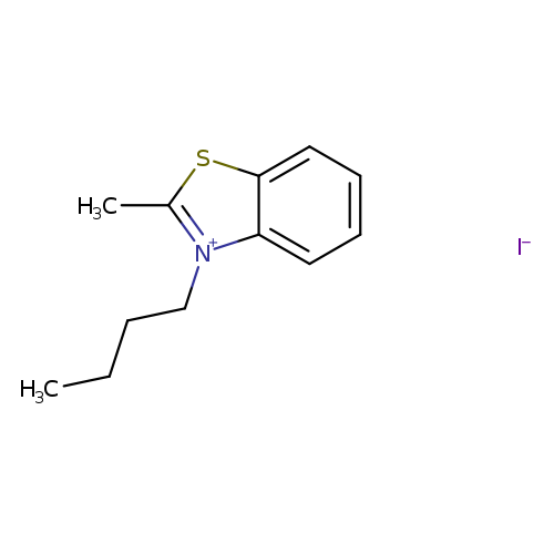 Benzothiazolium, 3-butyl-2-methyl-, iodide