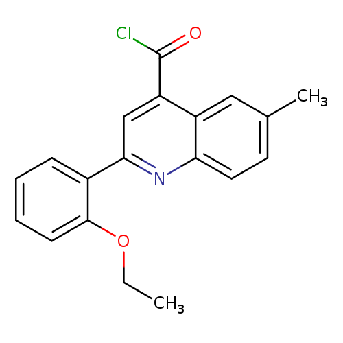 2-(2-Ethoxyphenyl)-6-methylquinoline-4-carbonyl chloride