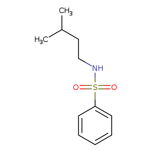 N-(3-methylbutyl)benzenesulfonamide
