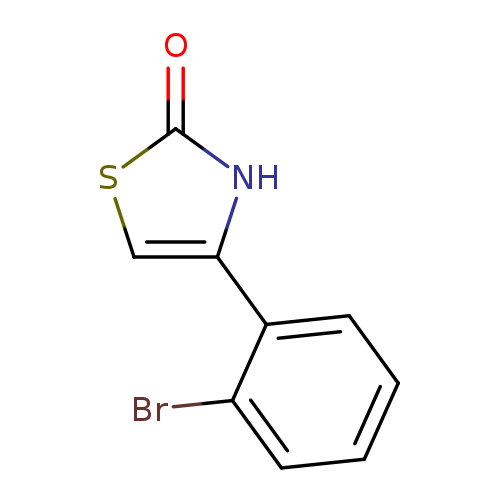 4-(2-bromophenyl)-2,3-dihydro-1,3-thiazol-2-one