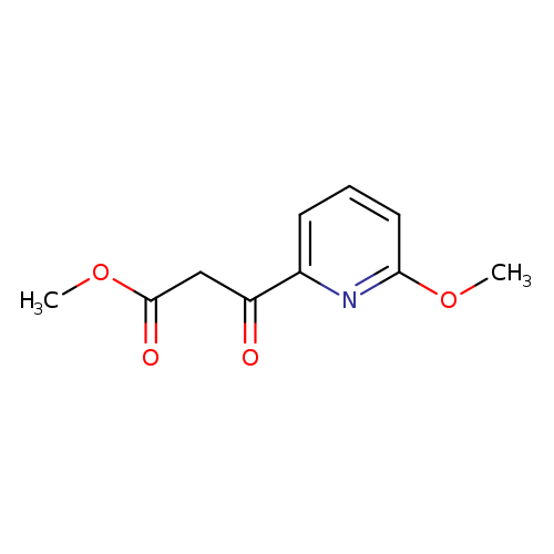methyl 3-(6-methoxypyridin-2-yl)-3-oxopropanoate