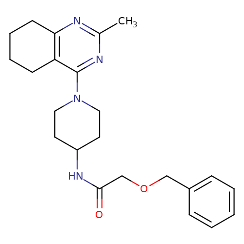 2-(benzyloxy)-N-[1-(2-methyl-5,6,7,8-tetrahydroquinazolin-4-yl)piperidin-4-yl]acetamide