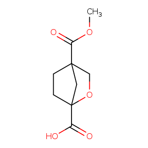 4-(methoxycarbonyl)-2-oxabicyclo[2.2.1]heptane-1-carboxylicacid