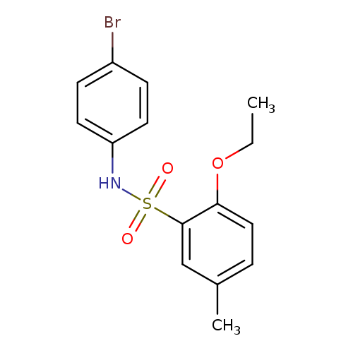 N-(4-bromophenyl)-2-ethoxy-5-methylbenzene-1-sulfonamide