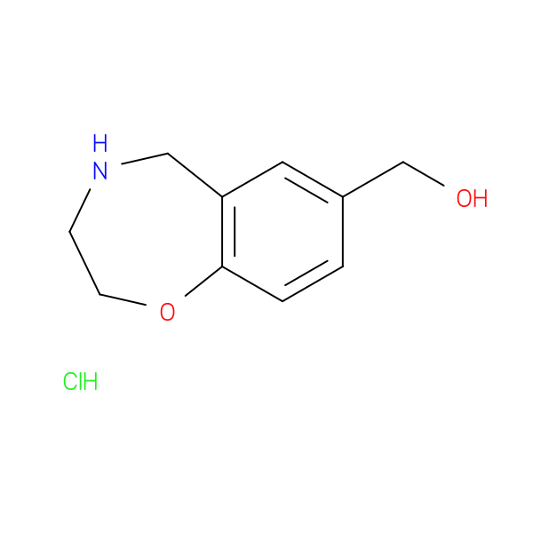 2,3,4,5-Tetrahydro-1,4-benzoxazepin-7-ylmethanol hydrochloride