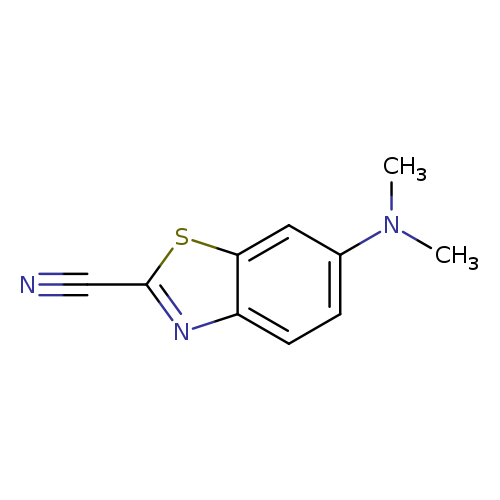 6-(DIMETHYLAMINO)BENZOTHIAZOLE-2-CARBONITRILE