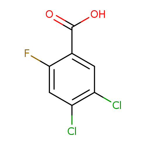 Benzoic acid, 4,5-dichloro-2-fluoro-