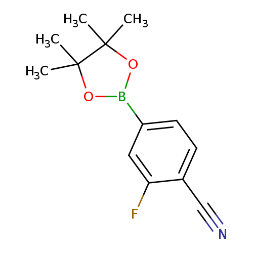 2-Fluoro-4-(4,4,5,5-tetramethyl-1,3,2-dioxaborolan-2-yl)benzonitrile