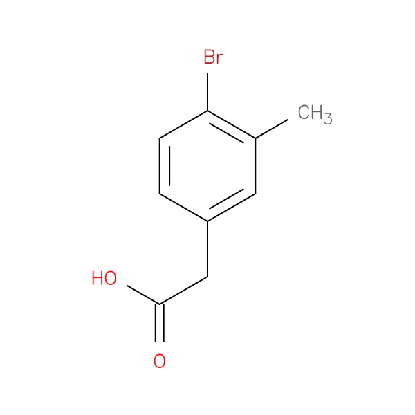 2-(4-Bromo-3-methylphenyl)acetic acid