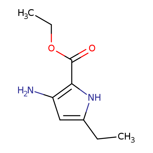 Ethyl 3-amino-5-ethyl-1H-pyrrole-2-carboxylate