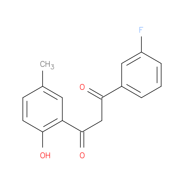 1-(3-Fluorophenyl)-3-(2-hydroxy-5-methylphenyl)propane-1,3-dione