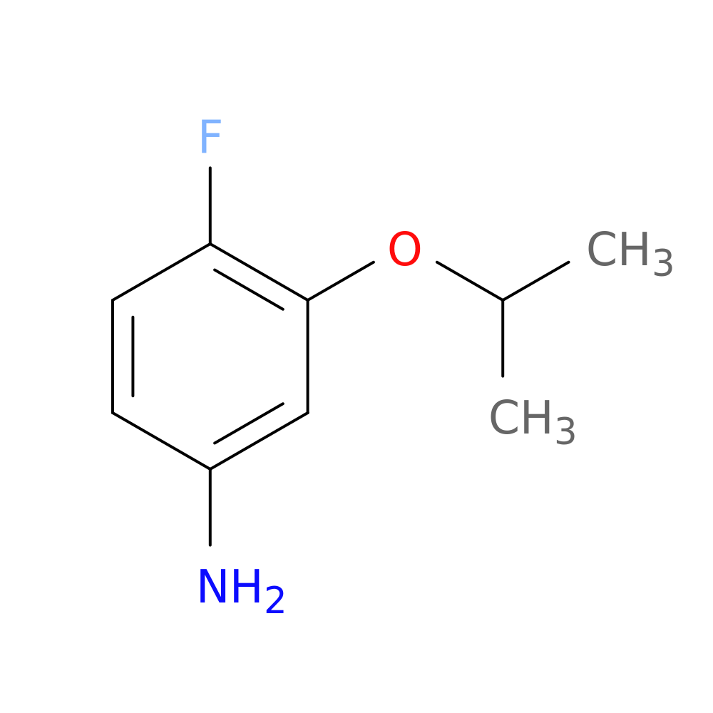 4-Fluoro-3-(propan-2-yloxy)aniline