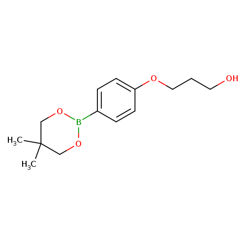 3-(4-(5,5-Dimethyl-1,3,2-dioxaborinan-2-yl)phenoxy)propan-1-ol