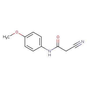 2-Cyano-N-(4-methoxyphenyl)acetamide