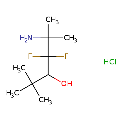 5-amino-4,4-difluoro-2,2,5-trimethylhexan-3-ol hydrochloride