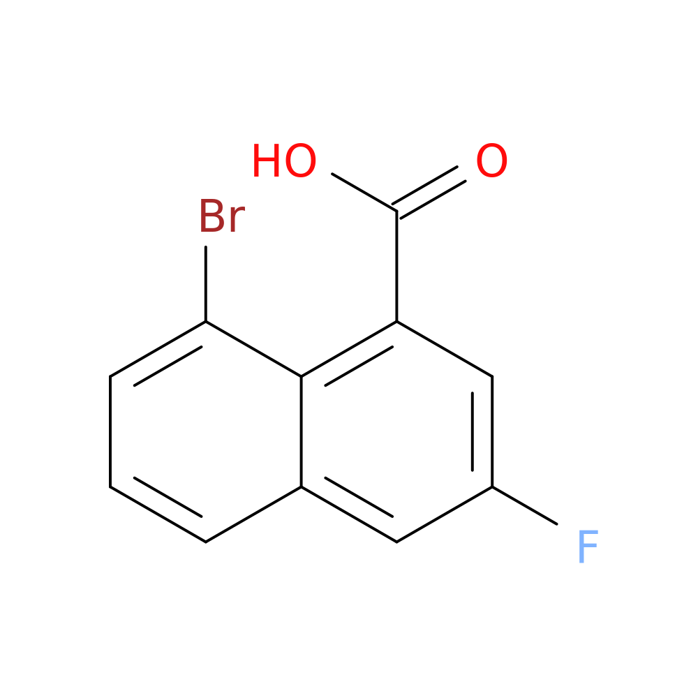 8-bromo-3-fluoro-naphthalene-1-carboxylic acid