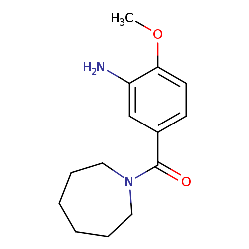 5-(azepane-1-carbonyl)-2-methoxyaniline
