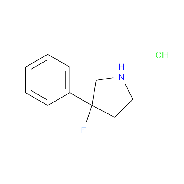 3-fluoro-3-phenylpyrrolidine hydrochloride