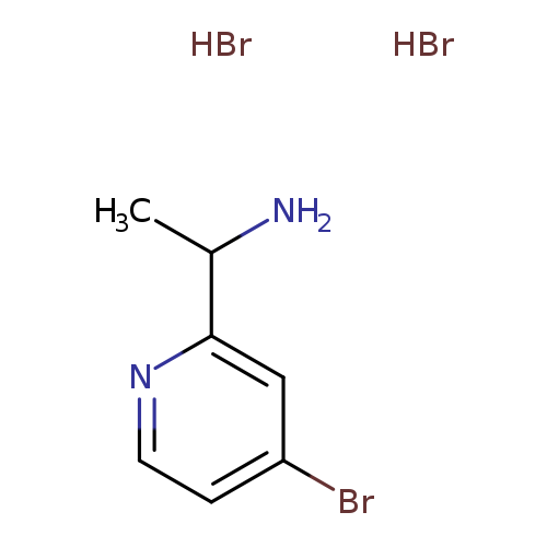 1-(4-bromopyridin-2-yl)ethan-1-aminedihydrobromide