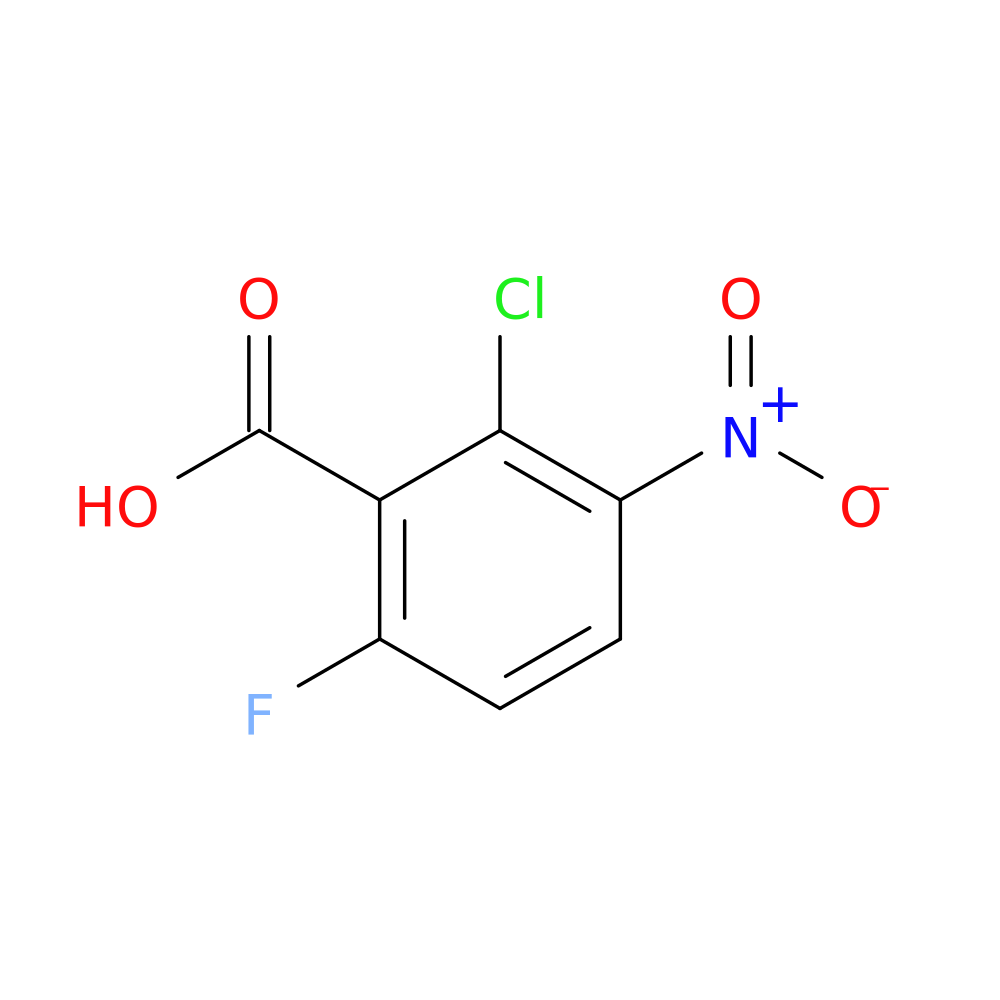 2-Chloro-6-fluoro-3-nitrobenzoic acid