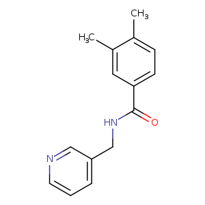 3,4-dimethyl-N-(3-pyridinylmethyl)benzamide