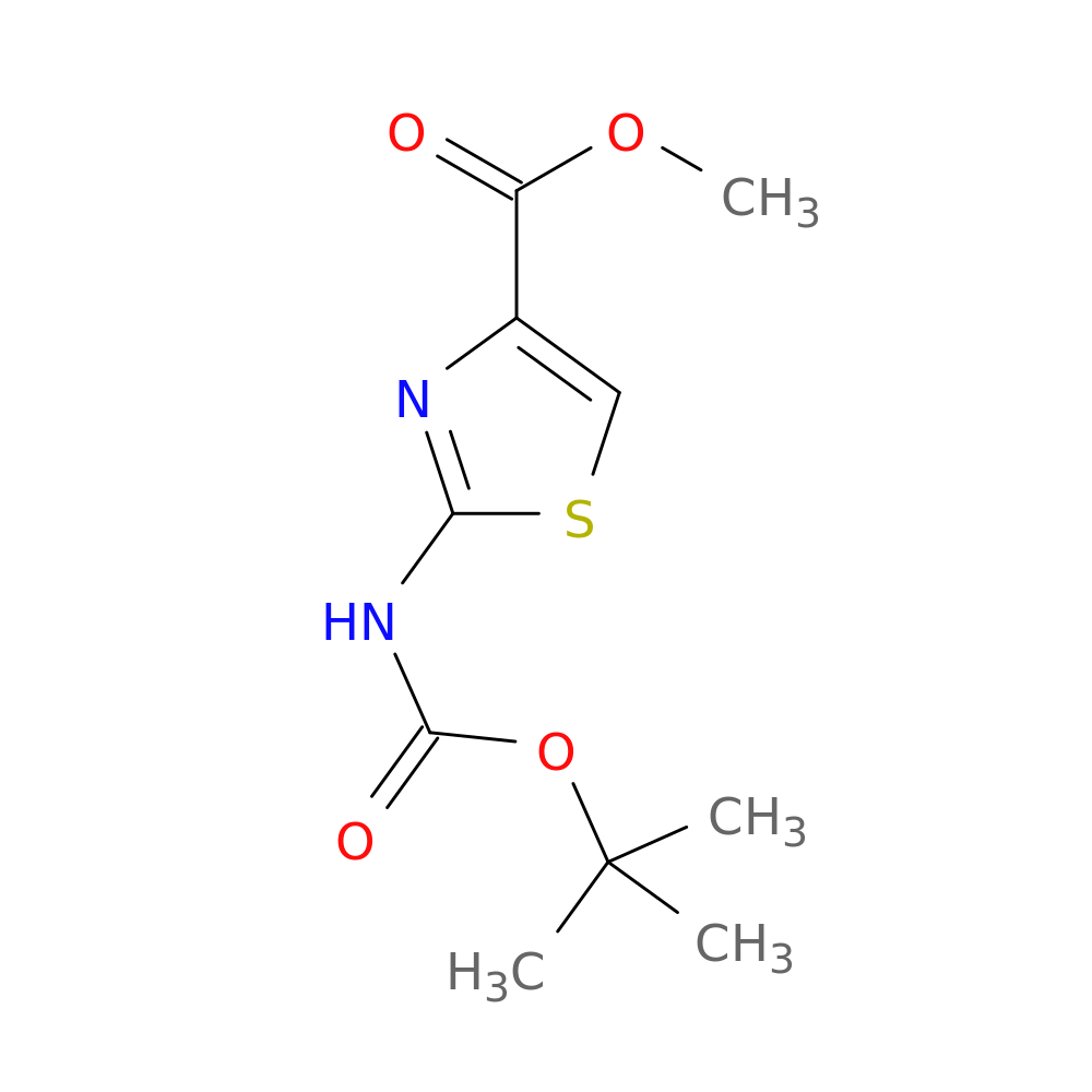 Methyl 2-[[(1,1-dimethylethoxy)carbonyl]amino]-4-thiazolecarboxylate