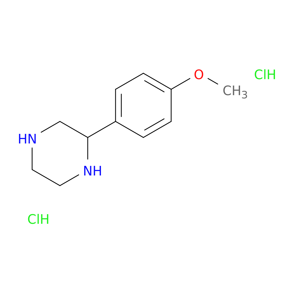 2-(4-methoxyphenyl)piperazine dihydrochloride