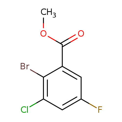 Methyl 2-bromo-3-chloro-5-fluorobenzoate