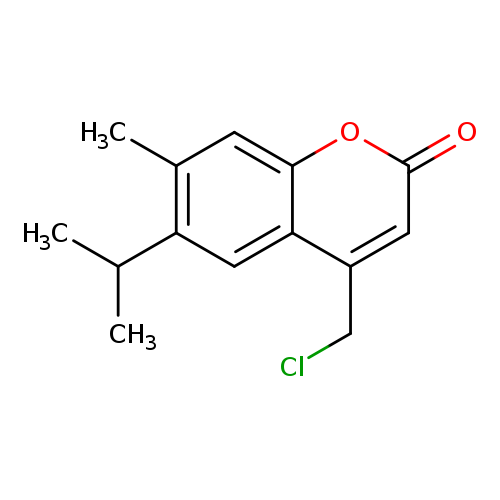 4-(Chloromethyl)-6-isopropyl-7-methyl-2H-chromen-2-one