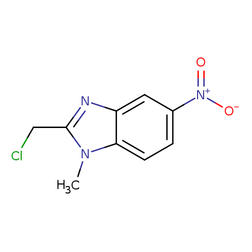 2-(Chloromethyl)-1-methyl-5-nitro-1H-benzo[d]imidazole