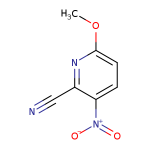 6-methoxy-3-nitro-pyridine-2-carbonitrile