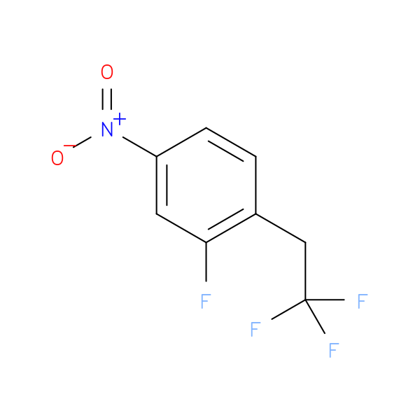2-Fluoro-4-nitro-1-(2,2,2-trifluoroethyl)-benzene