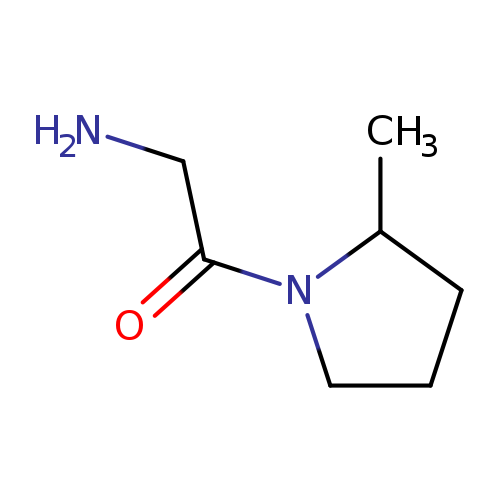 Pyrrolidine, 1-(aminoacetyl)-2-methyl- (9CI)