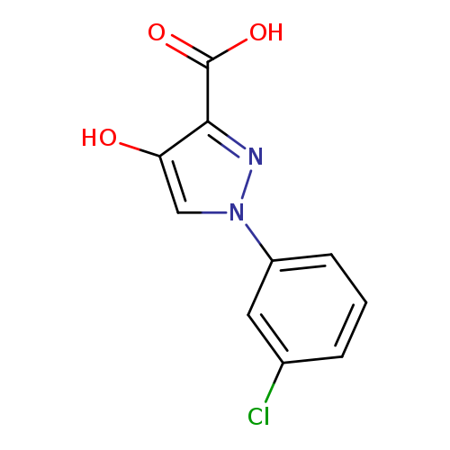1-(3-Chlorophenyl)-4-hydroxy-1h-pyrazole-3-carboxylic acid