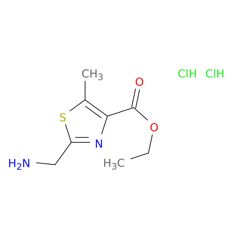 ethyl 2-(aminomethyl)-5-methyl-1,3-thiazole-4-carboxylate dihydrochloride