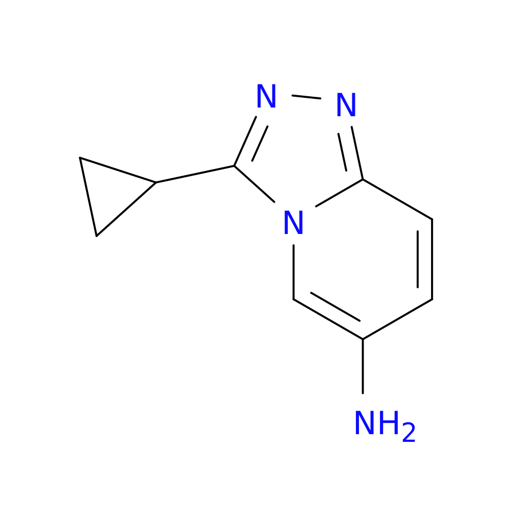 3-Cyclopropyl-[1,2,4]triazolo[4,3-a]pyridin-6-amine