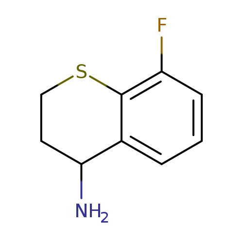 8-Fluoro-3,4-dihydro-2h-1-benzothiopyran-4-amine